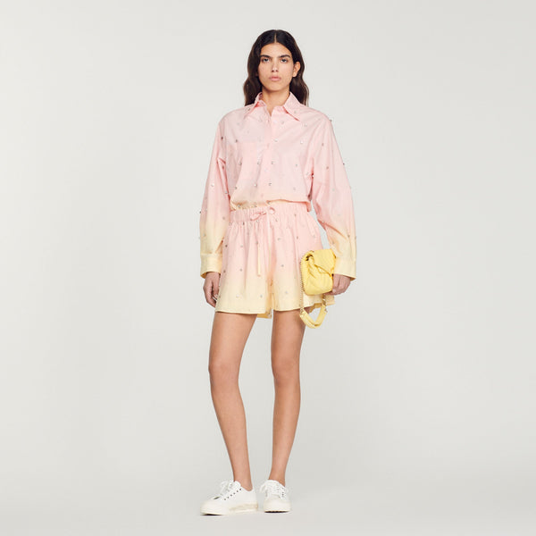 Sandro | Camisa tie dye para mujer.