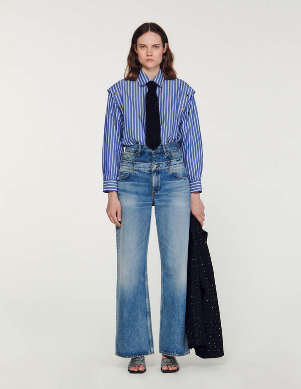 Sandro | Camisa a rayas para mujer.