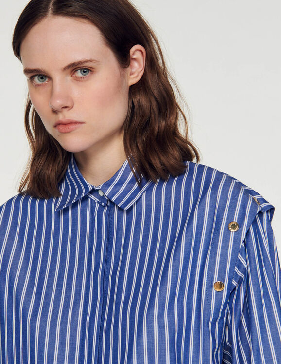 Sandro | Camisa a rayas para mujer.
