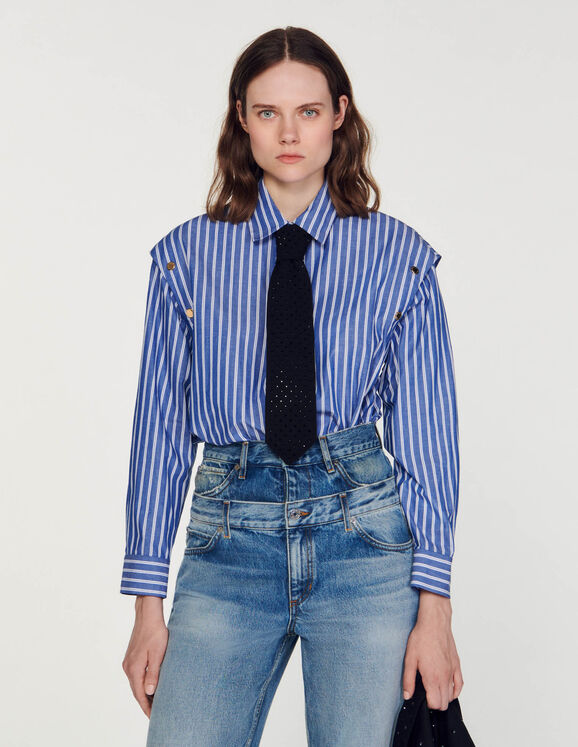 Sandro | Camisa a rayas para mujer.