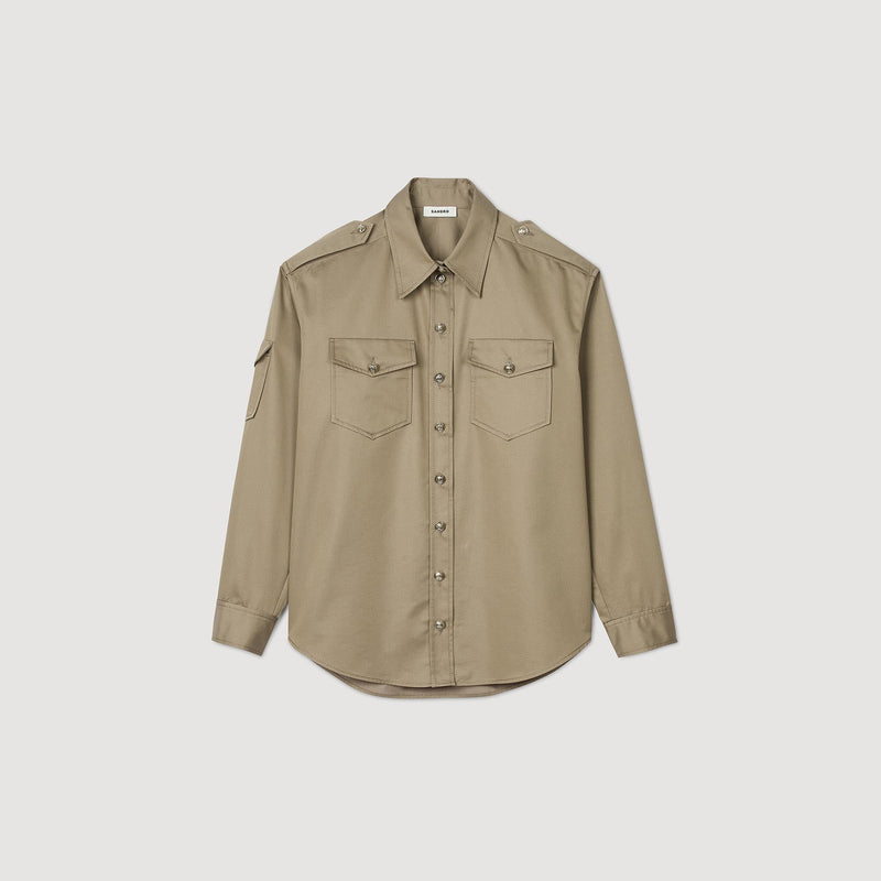 Camisa con bolsillos