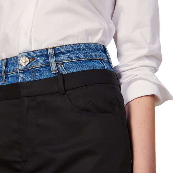 Falda Capri Negro