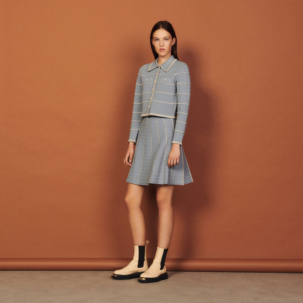 Falda Intrigue Azul Cielo