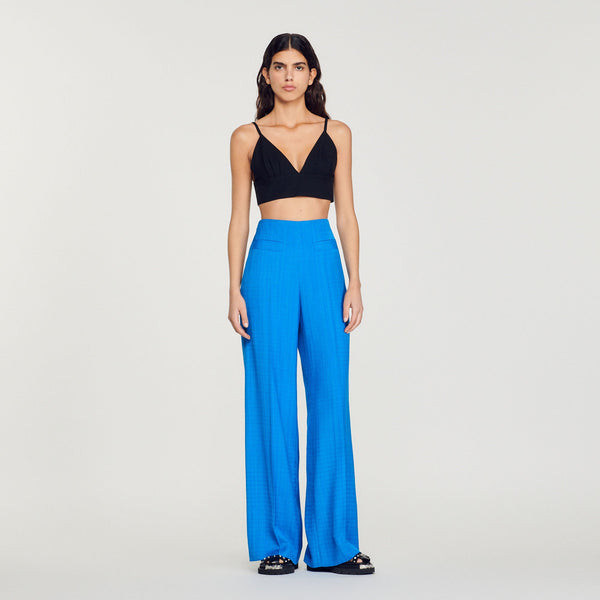 Sandro | Pantalón ancho para mujer.