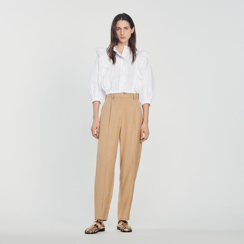 Sandro | Pantalón ancho para mujer.