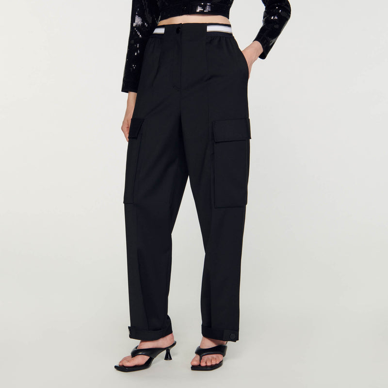 Pantalón cargo ancho