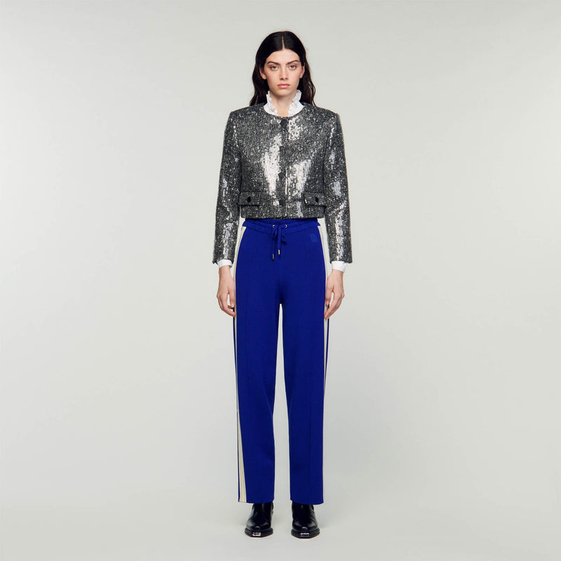 Sandro | Pantalón de chándal de punto para mujer.