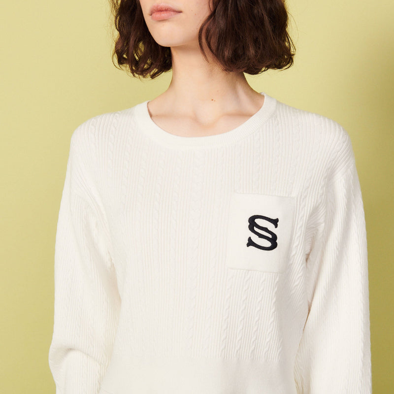 Jersey corto bordado