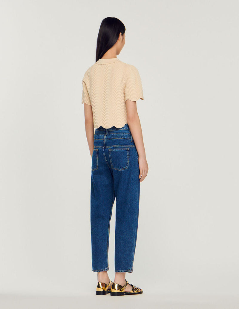 Jersey cropped Sandro