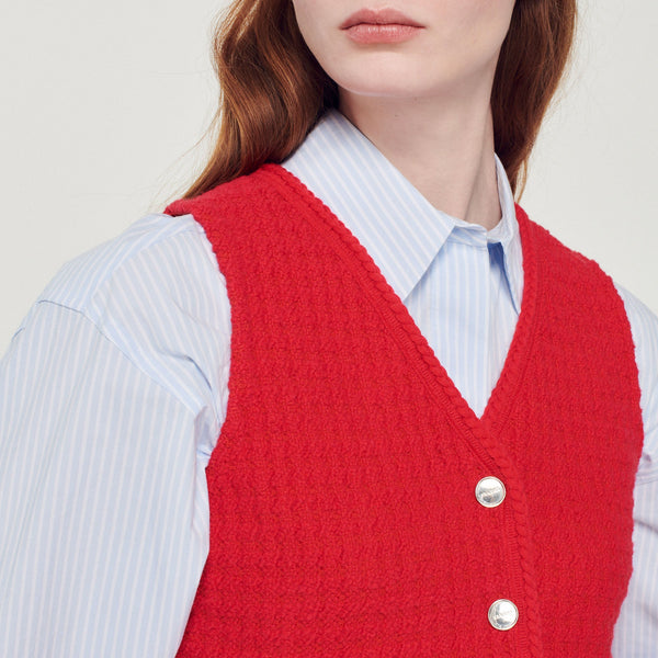 Jersey corto de tweed