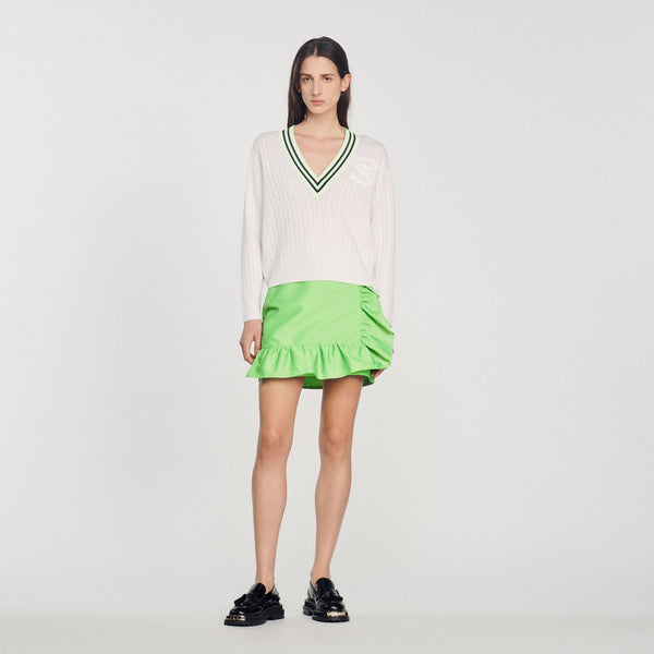 Sandro | Jersey con parche S para mujer.