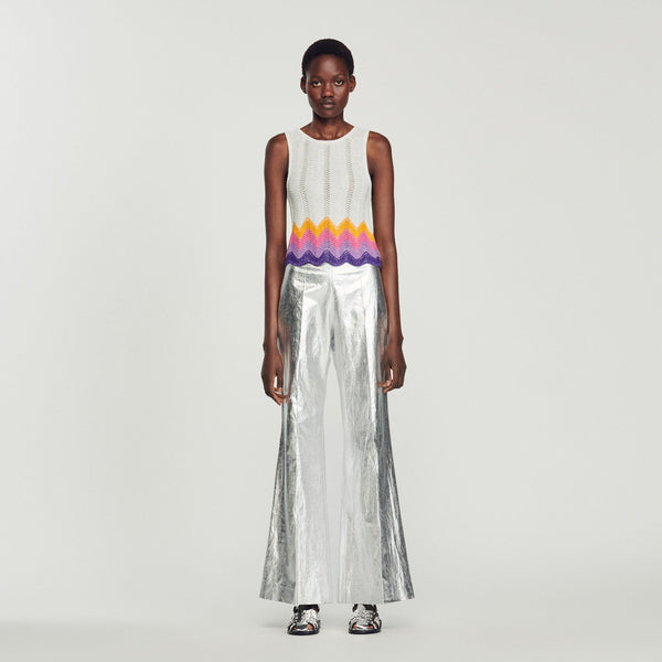 Sandro | Camiseta de punto para mujer.
