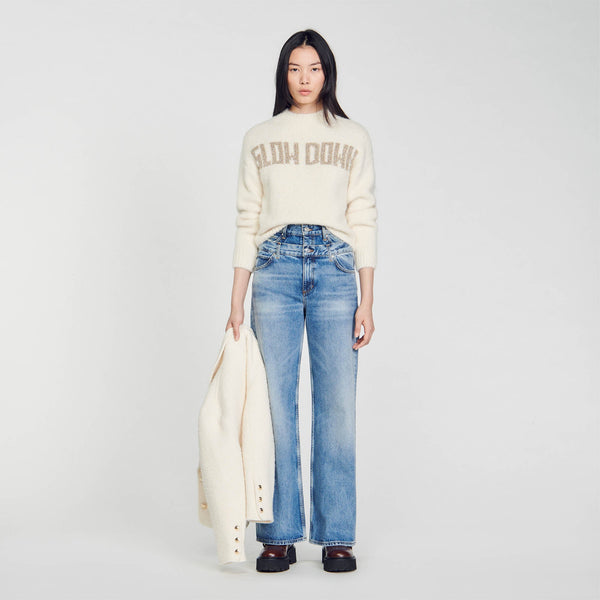 Sandro | Jersey Slow Down para mujer.