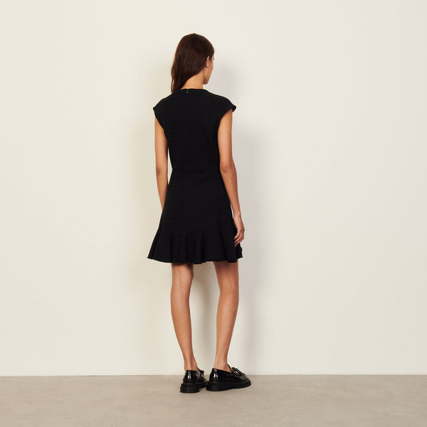 Vestido Tejido Liliana Negro
