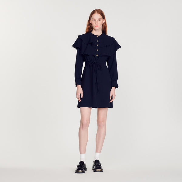 Vestido con volantes oversize