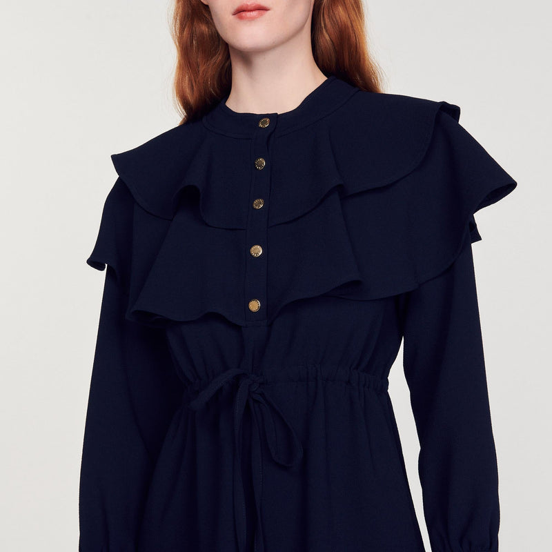 Vestido con volantes oversize