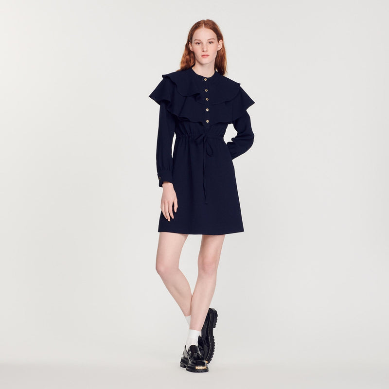 Vestido con volantes oversize