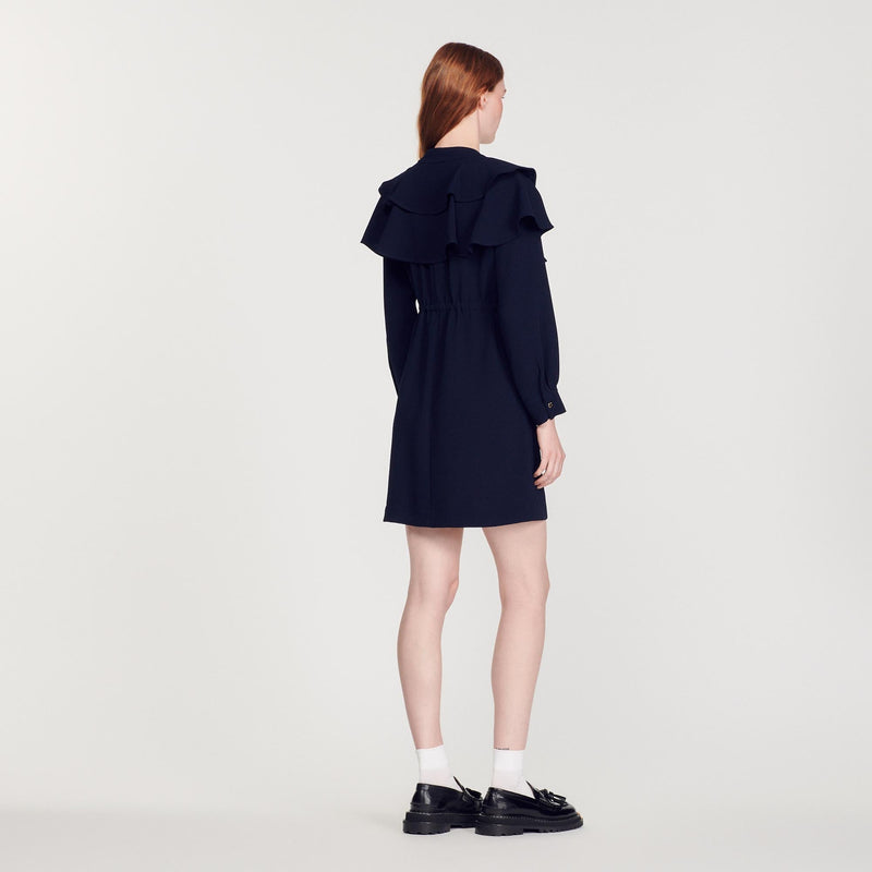 Vestido con volantes oversize