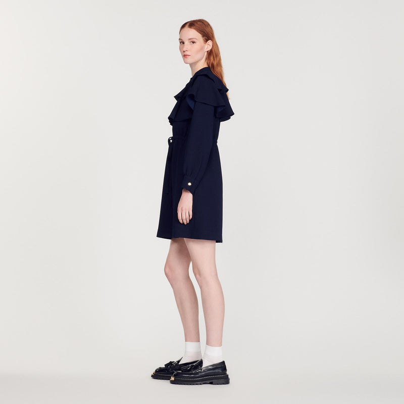Vestido con volantes oversize