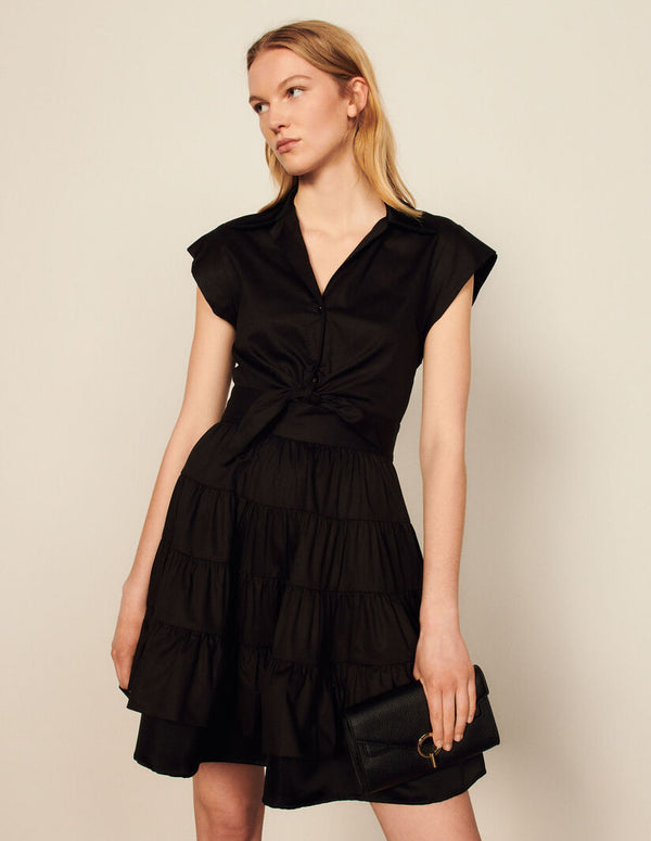 Vestido Tejido Fifi Negro