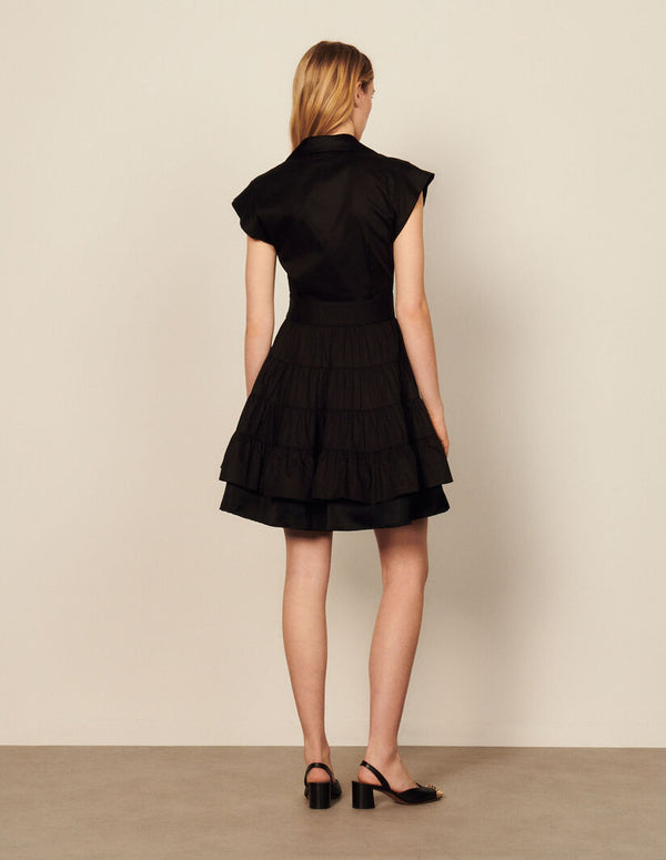 Vestido Tejido Fifi Negro