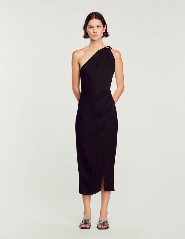 Sandro | Vestido asimétrico para mujer.