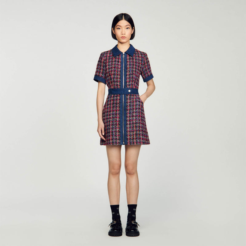 Sandro | Vestido abrigo para mujer.