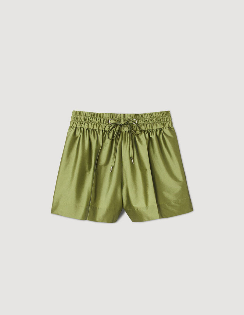 Short satinado