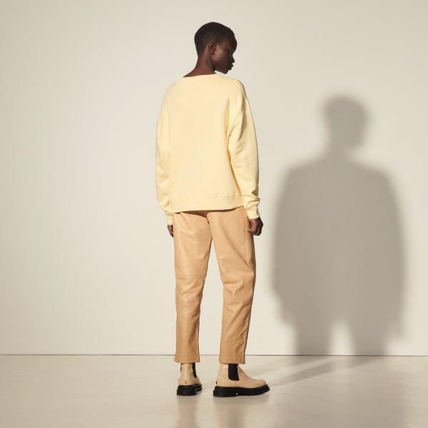 Sudadera Sun Amarillo Claro