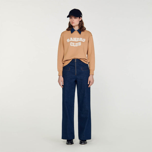 Sandro | Sudadera Sandro Club para mujer.