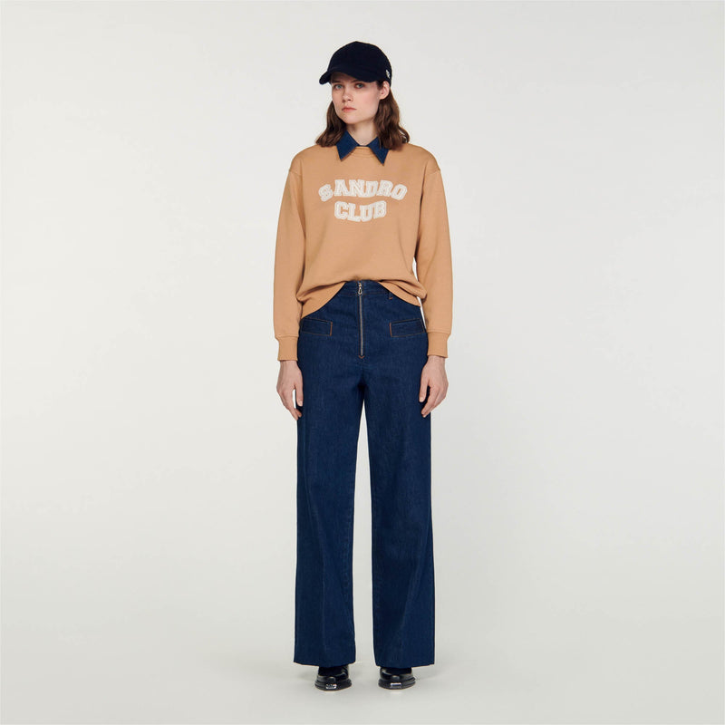 Sandro | Sudadera Sandro Club para mujer.