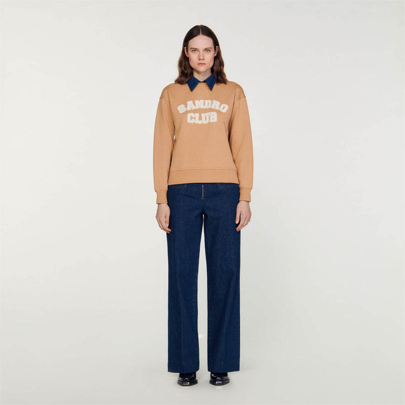 Sandro | Sudadera Sandro Club para mujer.