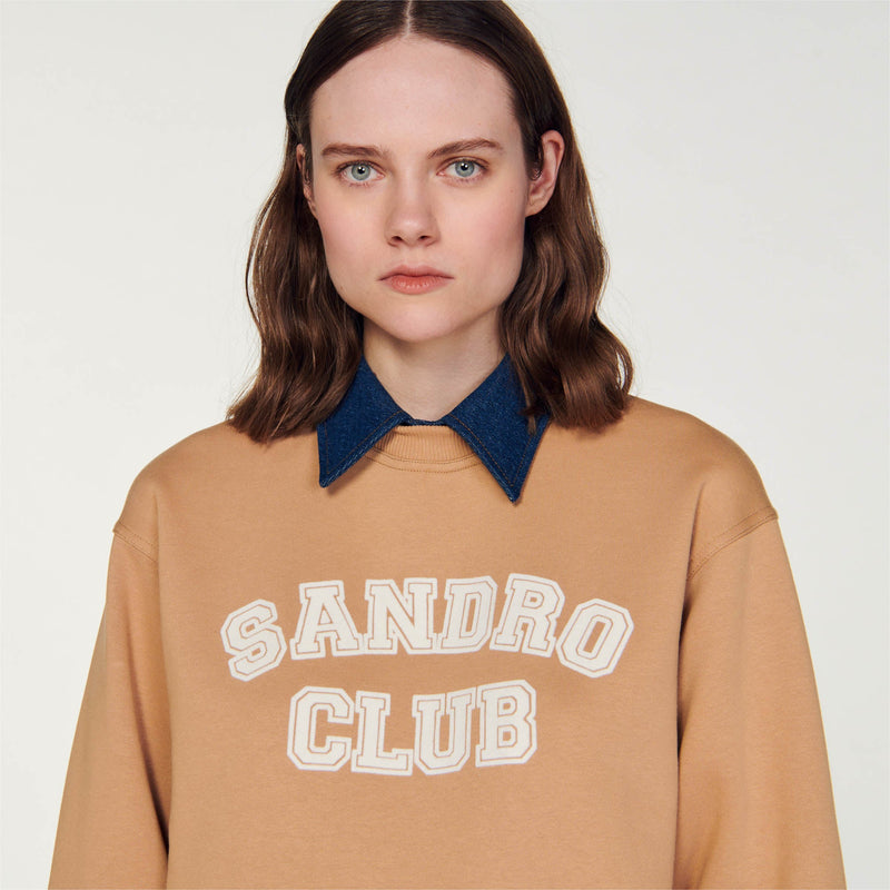 Sandro | Sudadera Sandro Club para mujer.