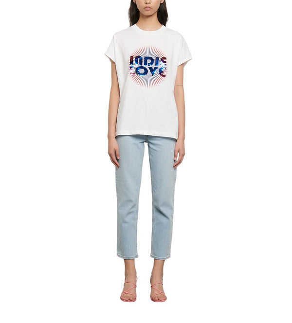 Sandro | Tshirt India Blanco para mujer.