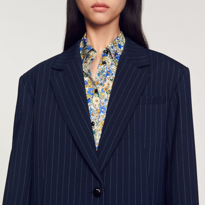 Chaqueta de sastre de rayas