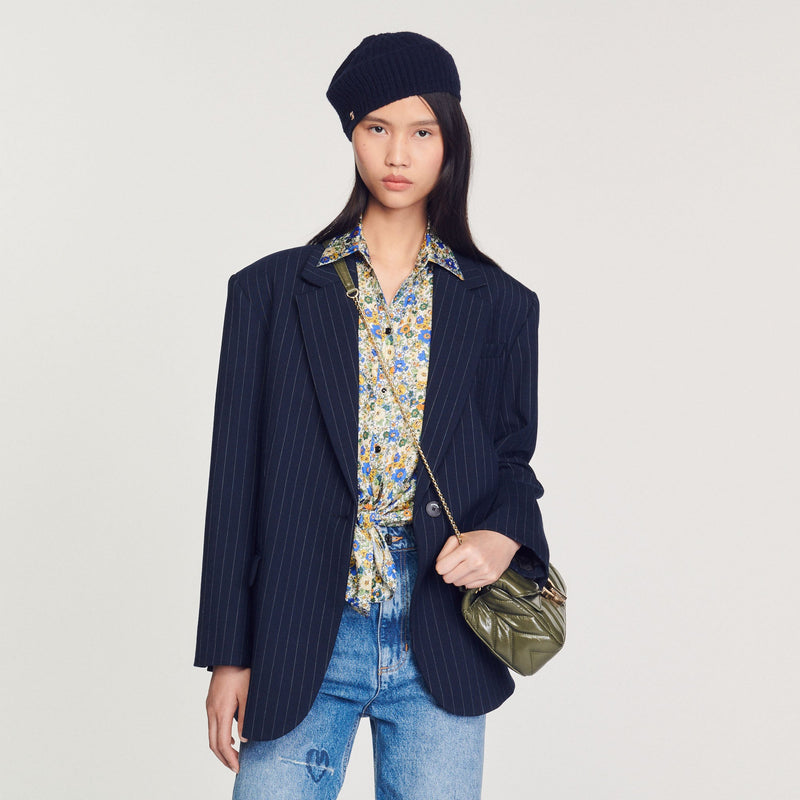 Chaqueta de sastre de rayas
