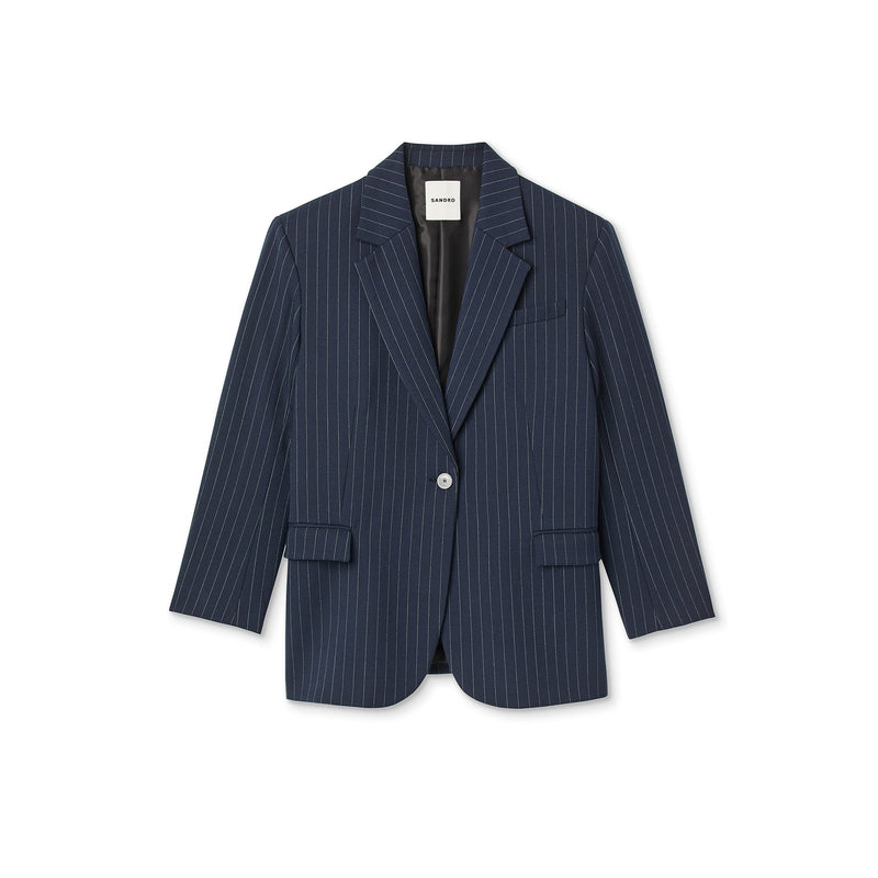 Chaqueta de sastre de rayas
