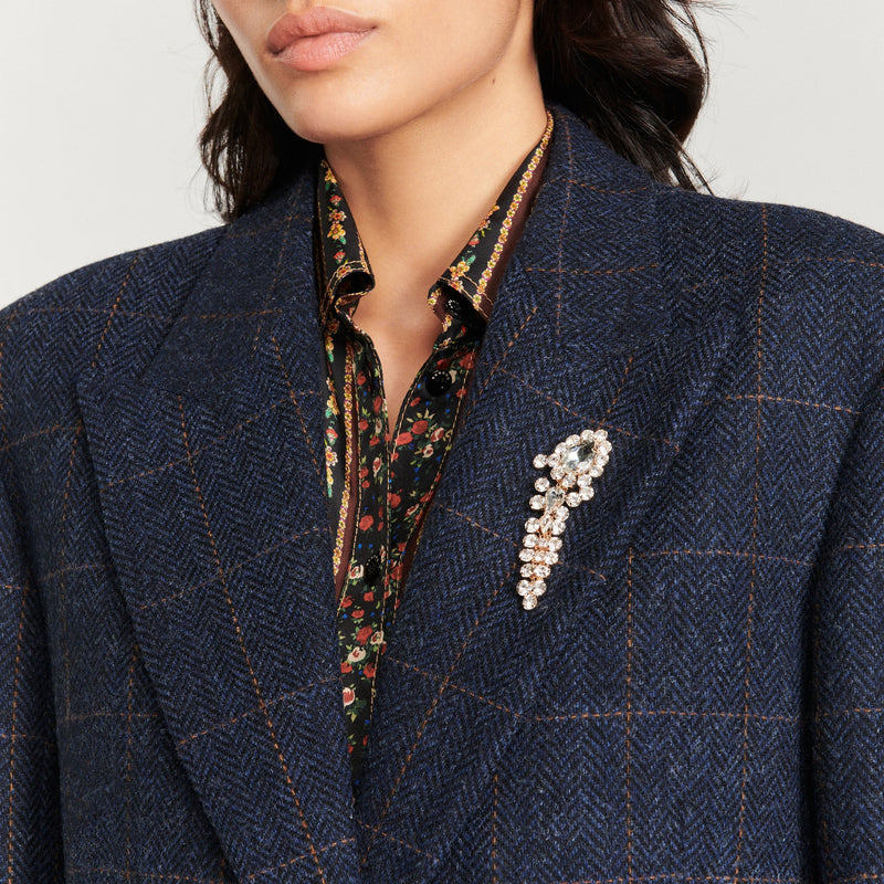 Chaqueta de sastre de cuadros