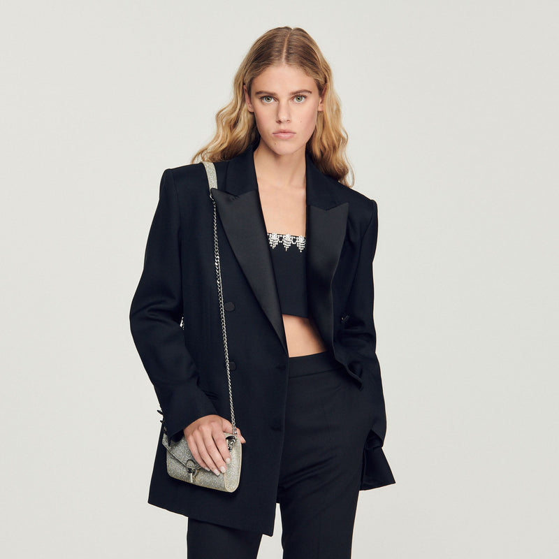 Sandro Chaqueta de esmoquin oversize para – The Style Rack