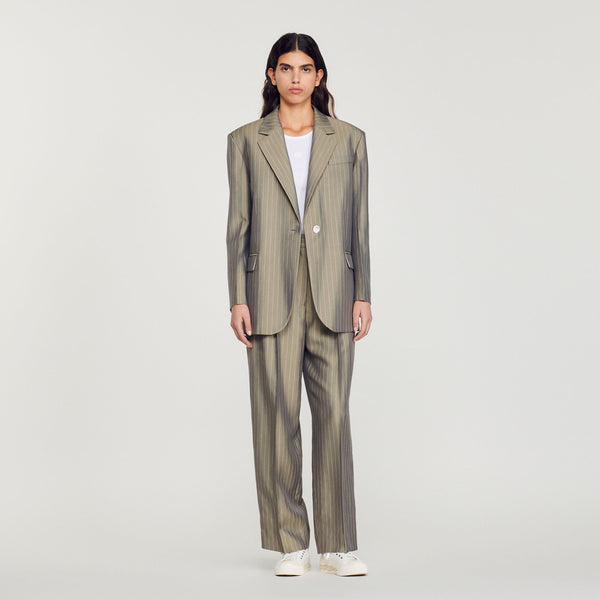 Sandro | Chaqueta de sastre oversize para mujer.