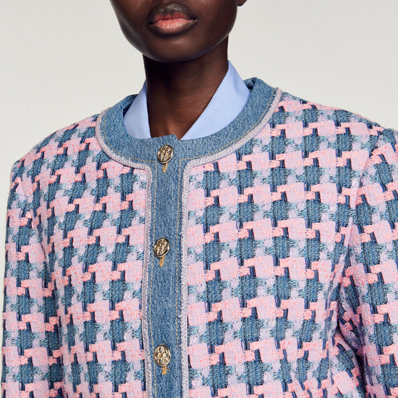 Chaqueta de tweed