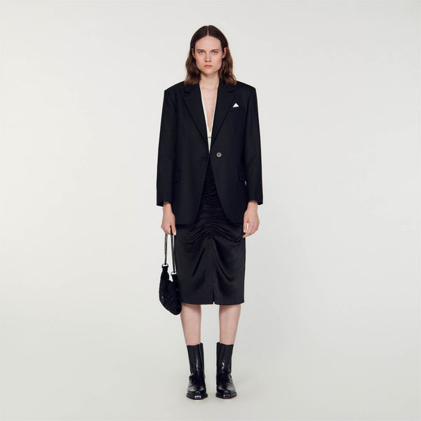 Sandro | Chaqueta de traje sobredimensionada para mujer.