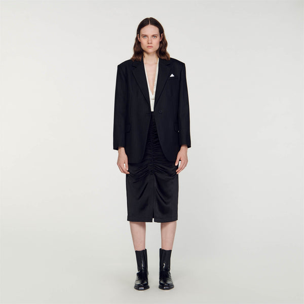 Sandro | Chaqueta de traje sobredimensionada para mujer.