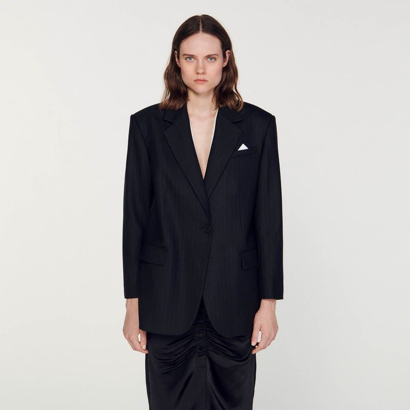 Chaqueta de traje sobredimensionada