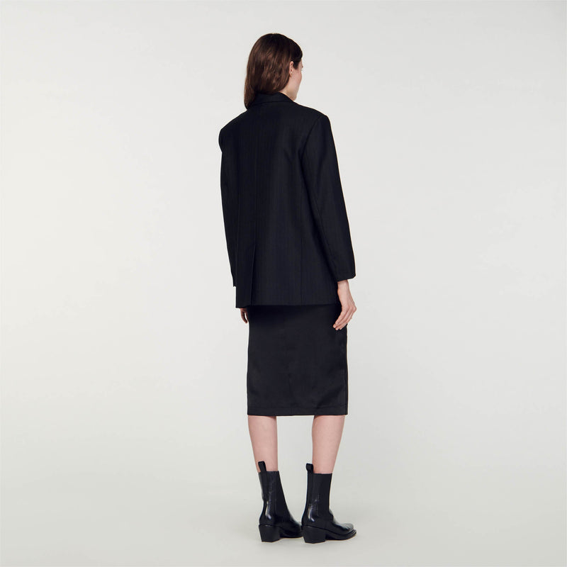 Chaqueta de traje sobredimensionada
