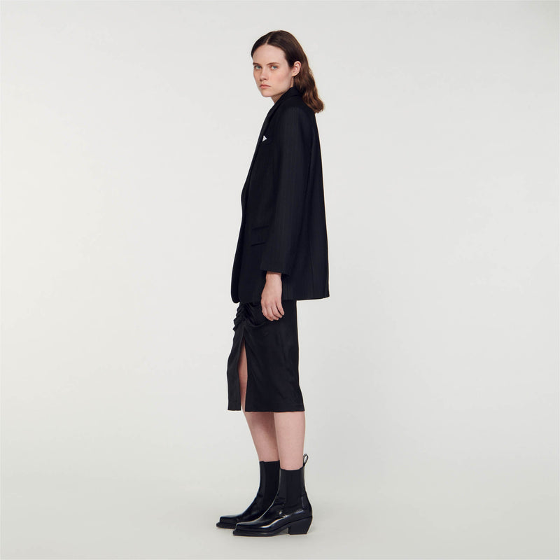 Chaqueta de traje sobredimensionada