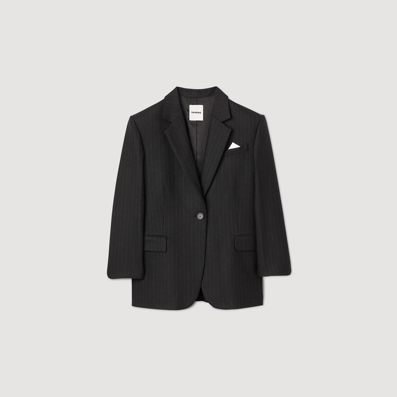 Chaqueta de traje sobredimensionada