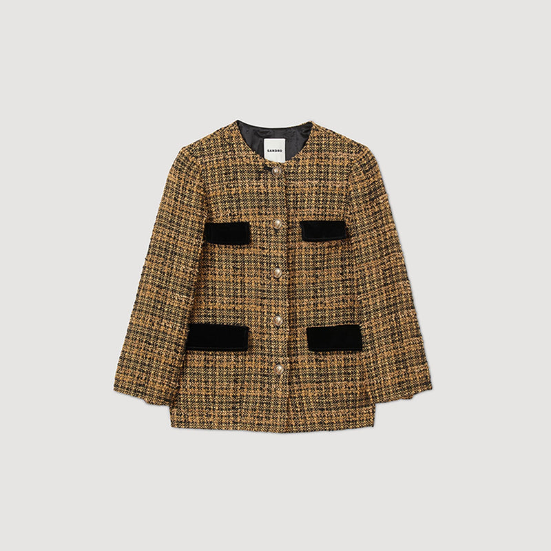 Chaqueta de tweed