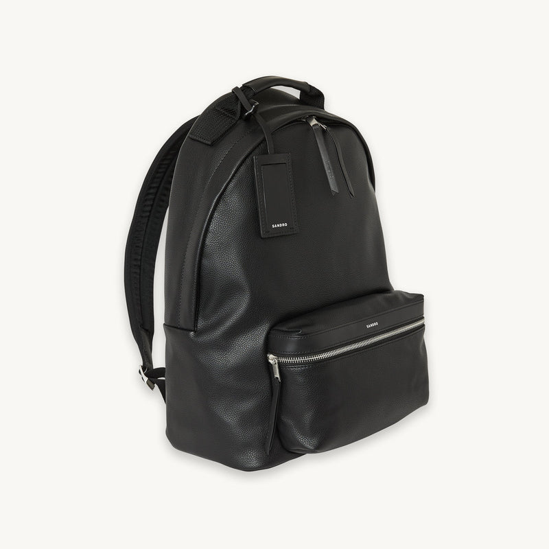 Mochila de tela revestida