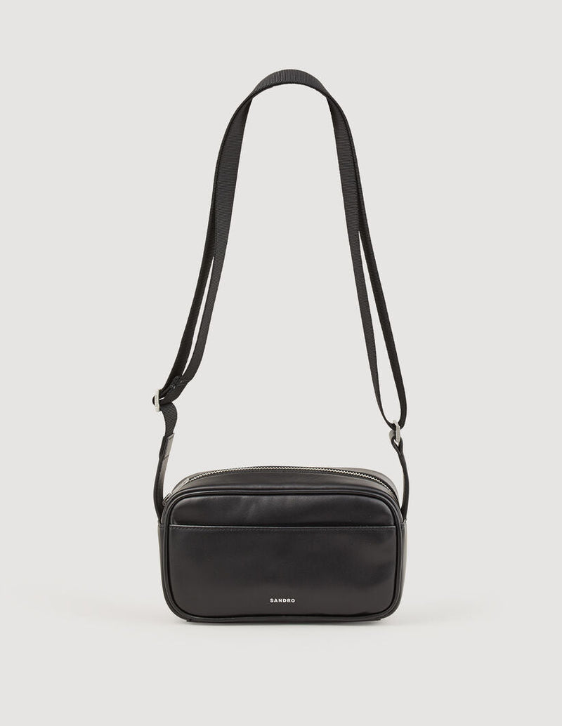 Bolso pequeño de piel lisa